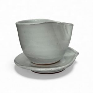 AUBE – Tasse & sous-tasse en céramique artisanale