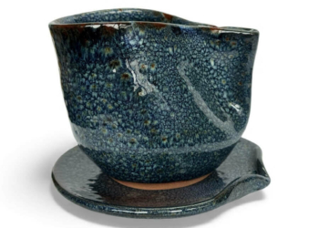 AZUR – Tasse & sous-tasse en céramique artisanale