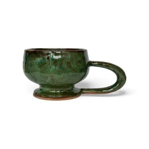 LAGUNE – Tasse en céramique artisanale vert d’eau