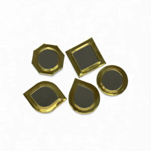 MINI-MIROIRS CASA EN LAITON – le lot de 5