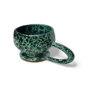 OCÉAN – Tasse en céramique artisanale bleu-vert