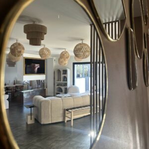 ORBIA – Miroirs ronds en laiton