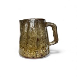 SAHRA – Carafe artisanale en céramique sable doré