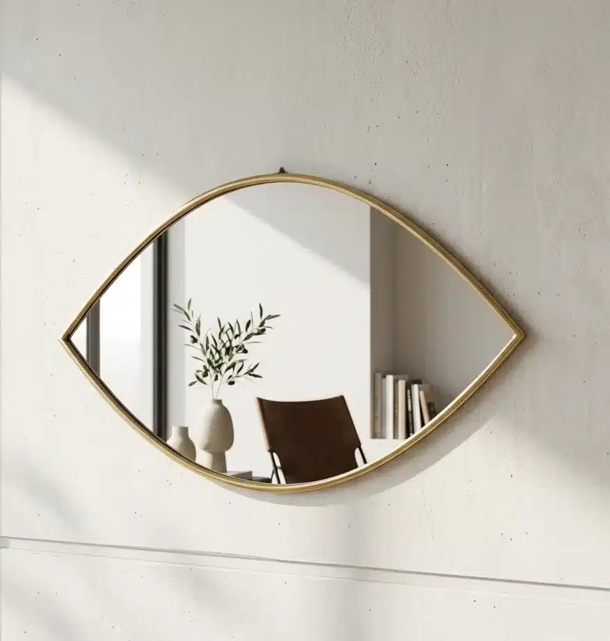 AYN — Miroir œil protecteur en laiton