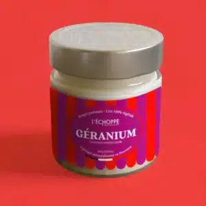 Bougie Parfumée Géranium - L'Échoppe