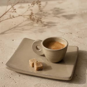 HORIZON LINÉAIRE — Duo expresso tasse & sous-tasse