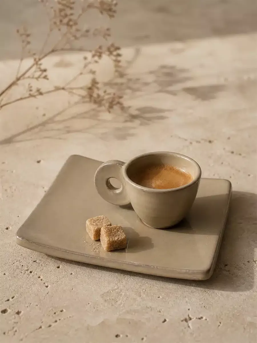 HORIZON LINÉAIRE — Duo expresso tasse & sous-tasse