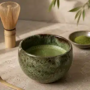 KUMO — Tasse en céramique japonaise vert d'eau