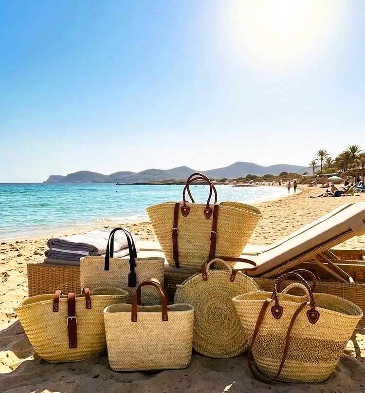 Paniers à la plage