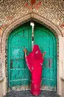 Femme en Sari Indien